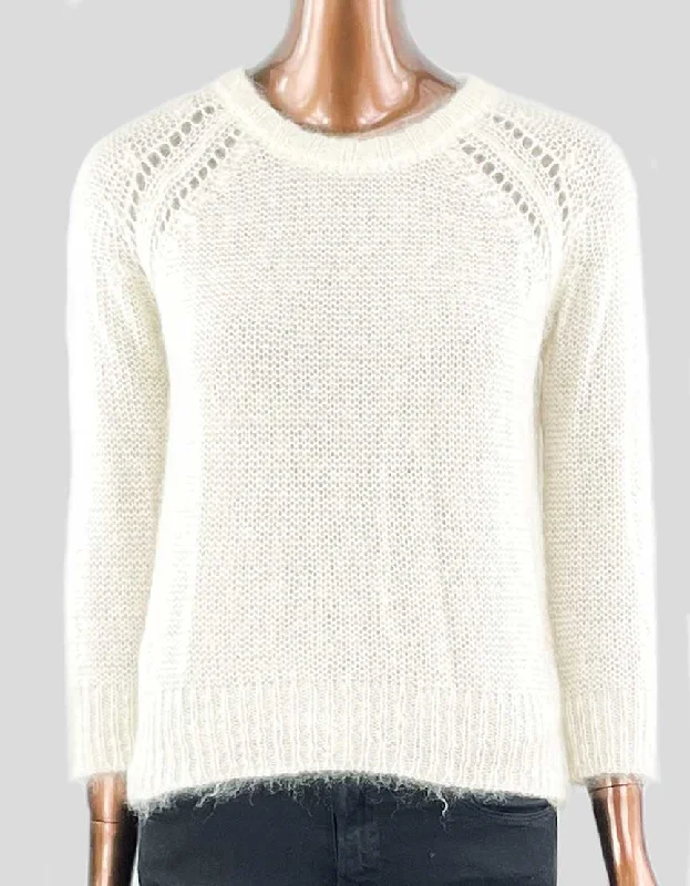 ETOILE ISABEL MARANT Scoop Neck Sweater - 34 FR | X-Small | 2 US Stretchy Elastic Breathable