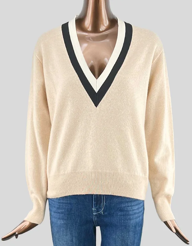 SANDRO Wool and cashmere-blend sweater - 2 | 6 US Bright Pastel Dark