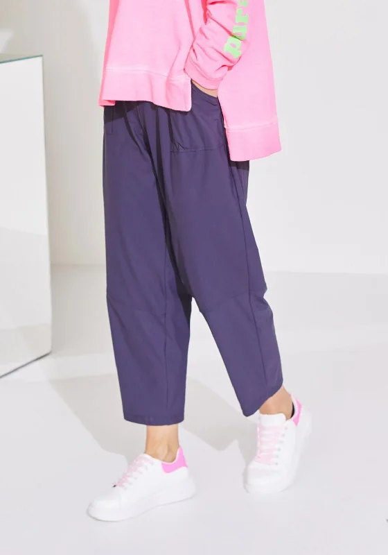 Naya Side Patch Pocket Trouser, Navy Trousers chic elegant