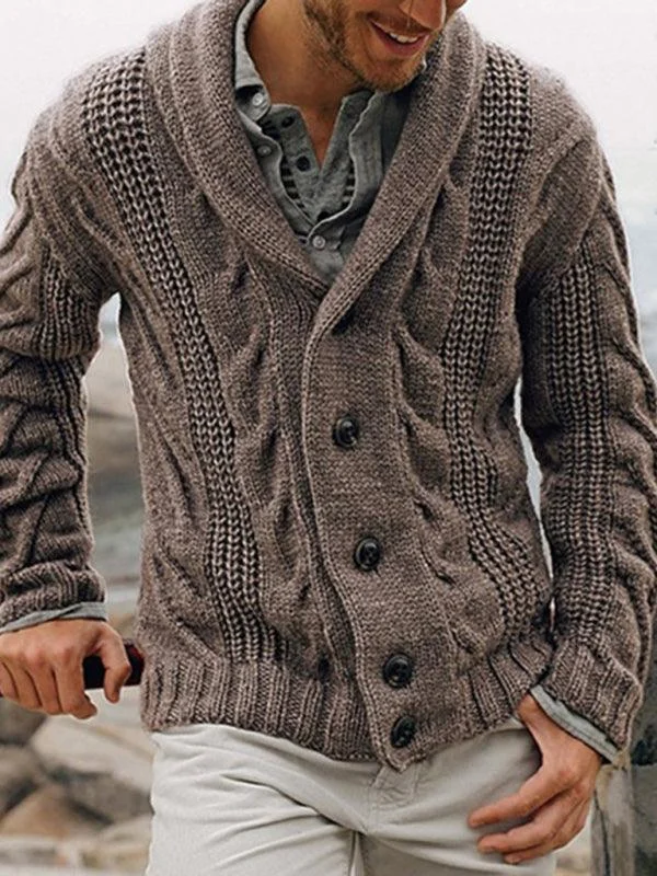 Plus Size Men Cardigan Sweater Wool Sweater Cotton Sweater Cashmere Sweater