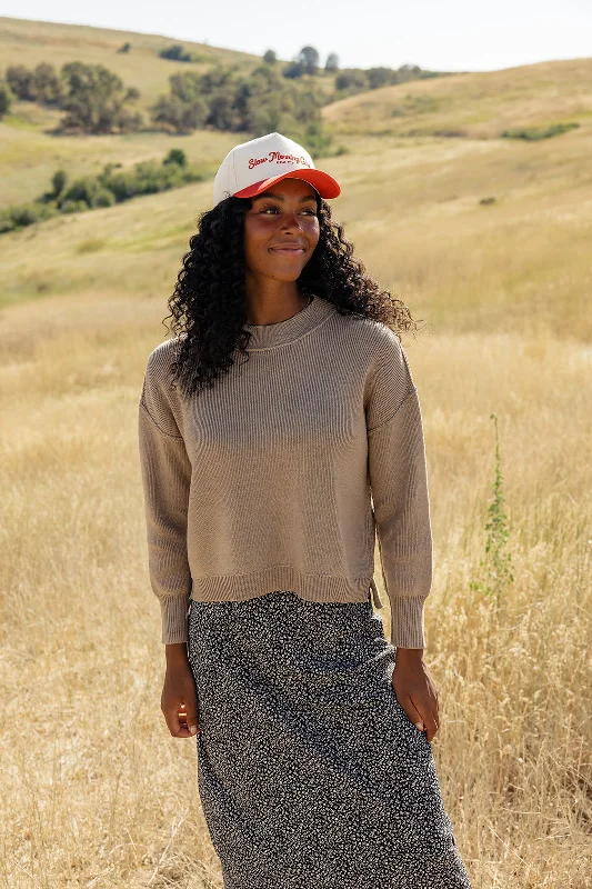 The Miles City Sweater Ribbed Striped Patterned