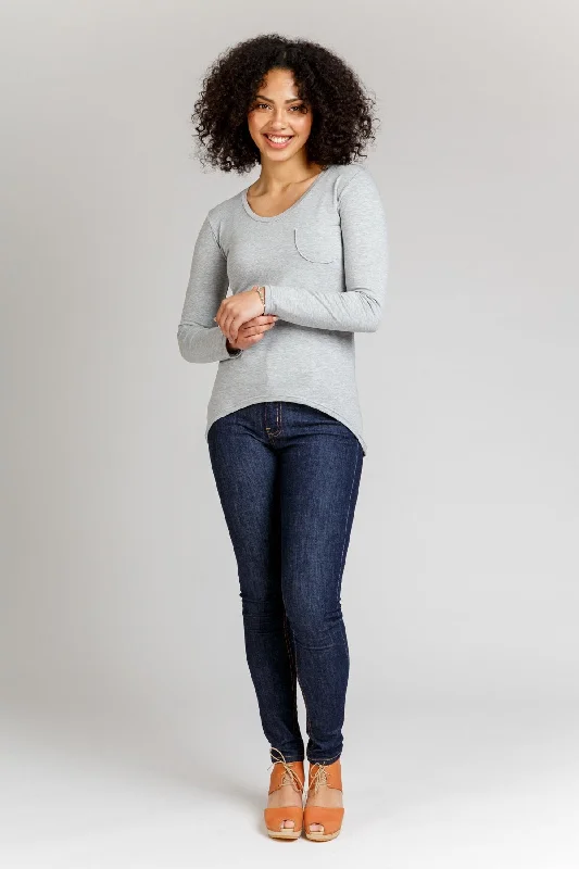 Briar Sweater & Tshirt Front Pockets Side Pockets Patch Pockets