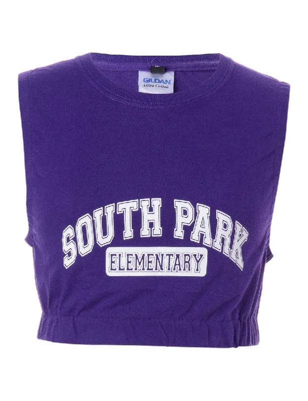 Label Sonia Sports Crop Top Front Pockets Side Pockets Patch Pockets