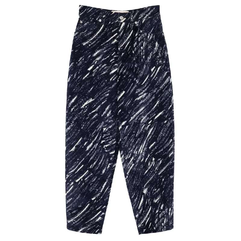 Midnight Velvet Trousers Trousers stylish elegant