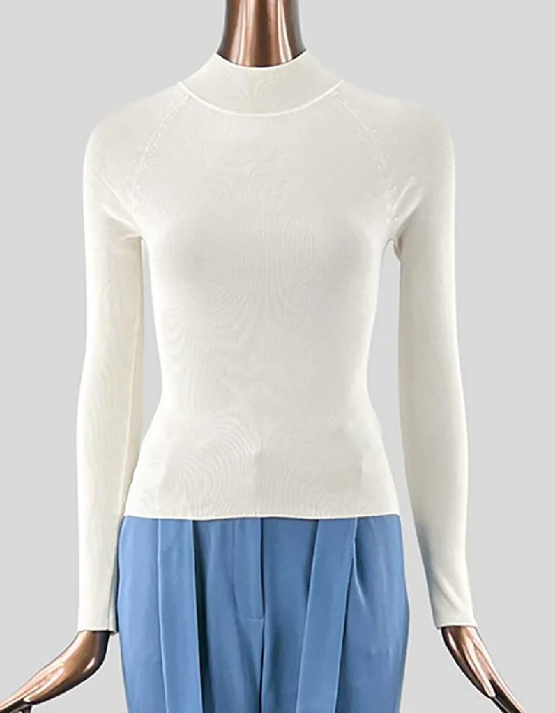 Banana Republic Mock-neck Knit Sweater - X-Small Wool Sweater Cotton Sweater Cashmere Sweater