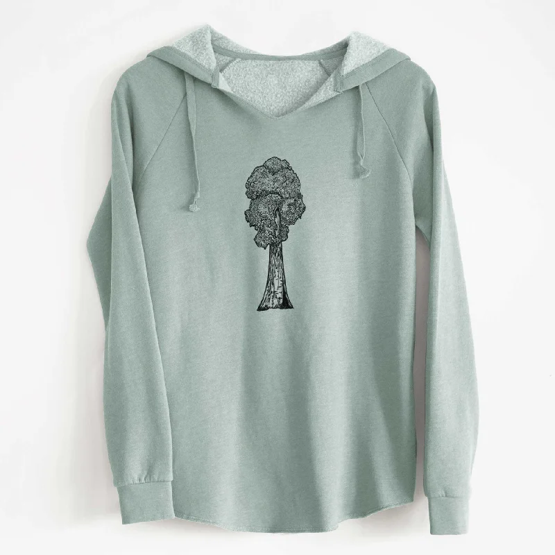 Sequoia - Cali Wave Hooded Sweatshirt Hoodie with Cropped Fit Short Trendy
