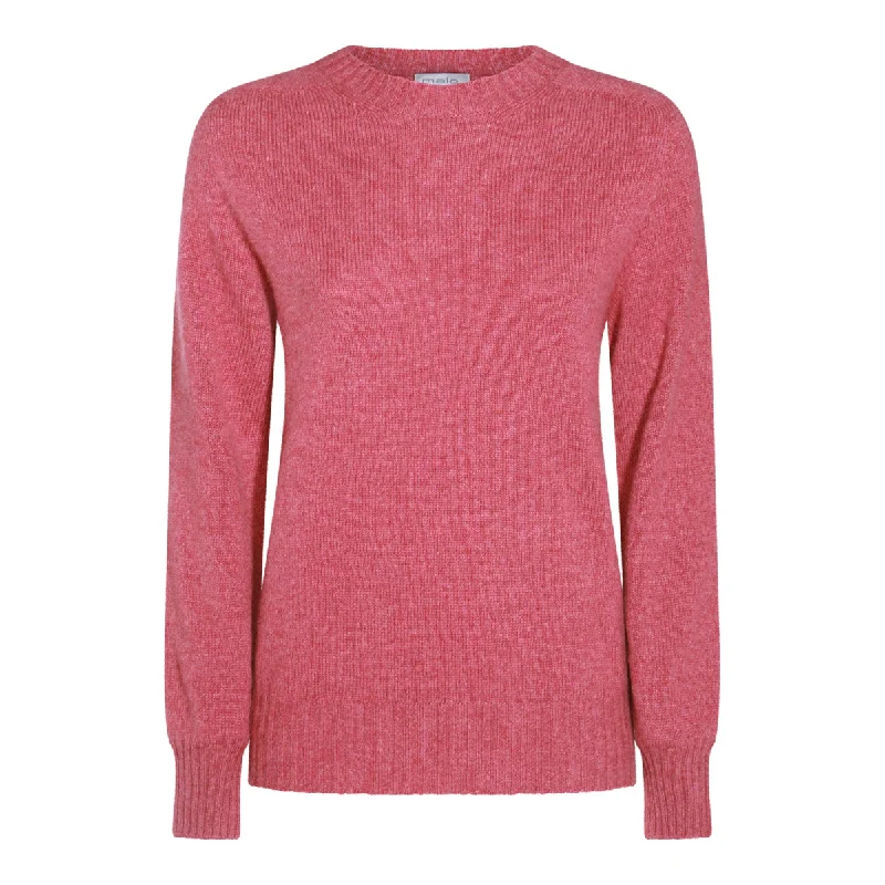 Malo Sweaters Pink Sweater Knitwear Pullover