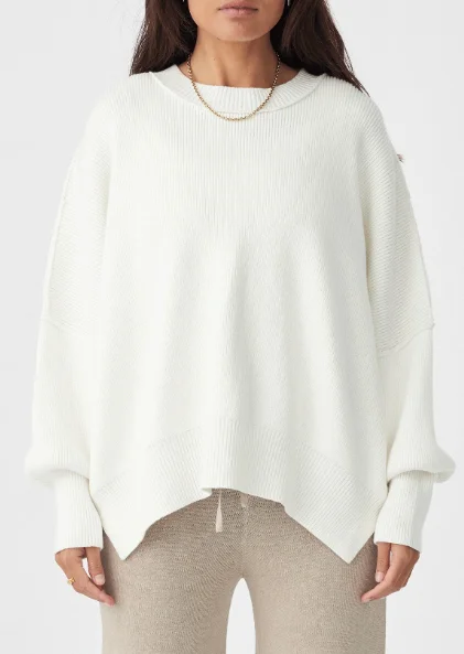 Arcaa Harper Knit Sweater Glossy Satin Silk