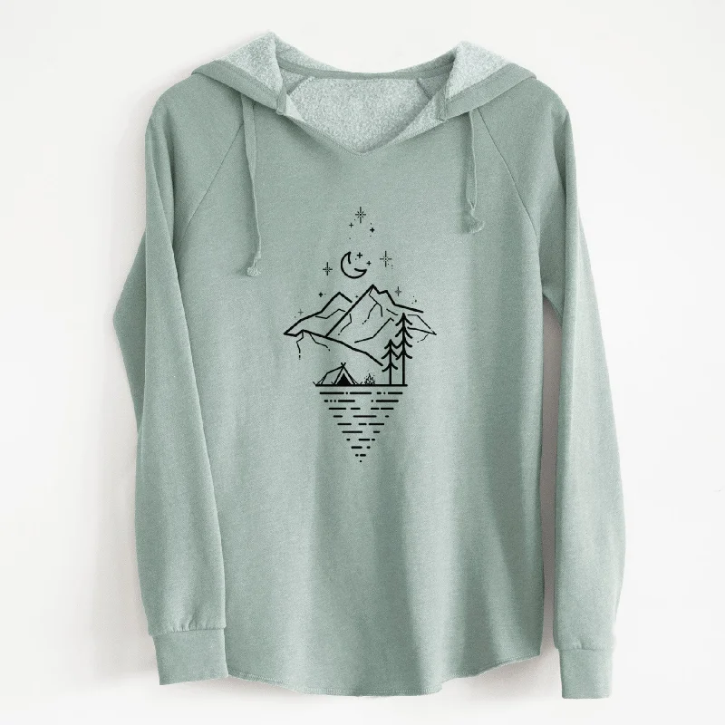 Camp Diamond - Cali Wave Hooded Sweatshirt Graphic Hoodie Design Print