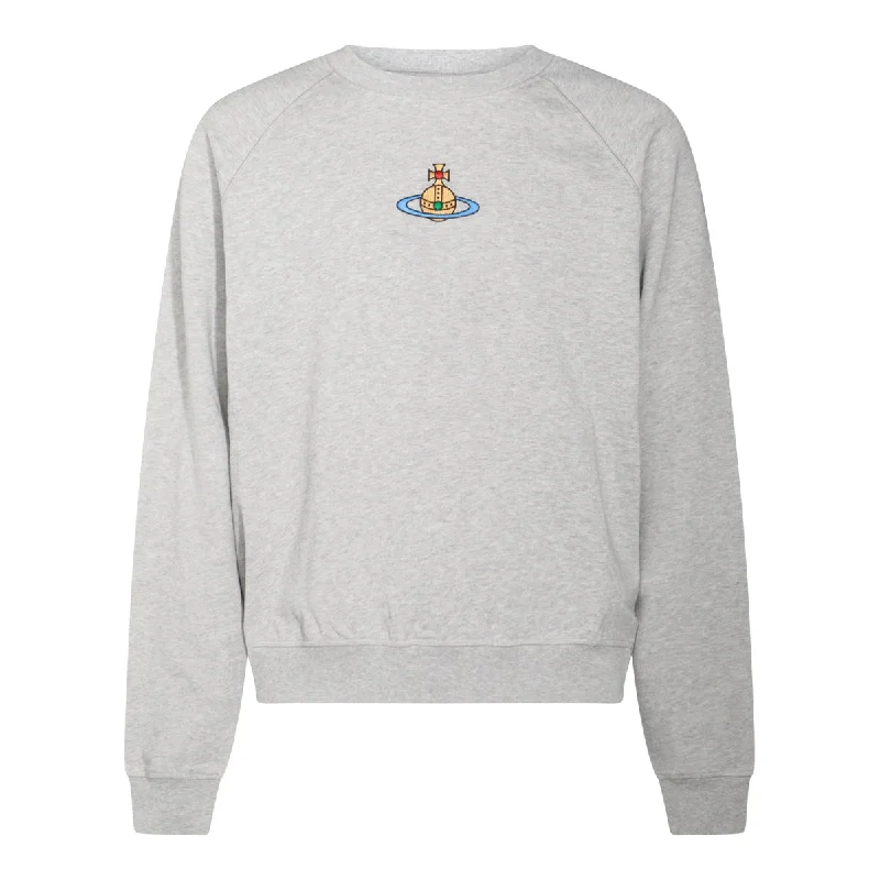 Vivienne Westwood Sweaters Grey Houndstooth Herringbone Solid