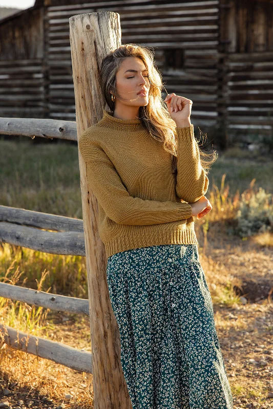 Side to Side Mock Neck Sweater Plaid Sweater Polka Dot Checkered