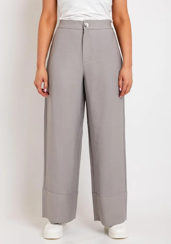 Naya Wide Leg Tailored Trouser, Mink Trousers Timeless Classic