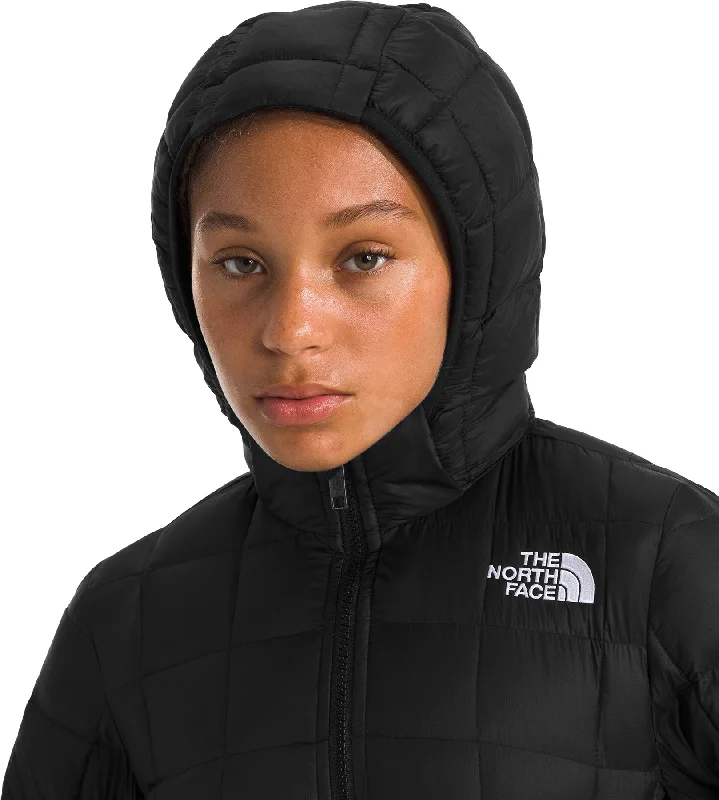 ThermoBall Hooded Jacket - Girls|-|Manteau à capuchon ThermoBall - Fille Collared Jacket Crew Neck Jacket Turtle Neck Jacket
