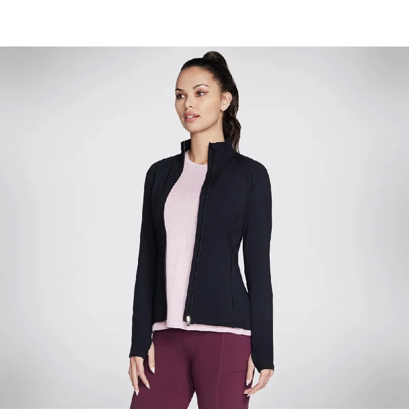 Skechers GoWalk Jacket Embroidered Jacket Appliqued Jacket Beaded Jacket