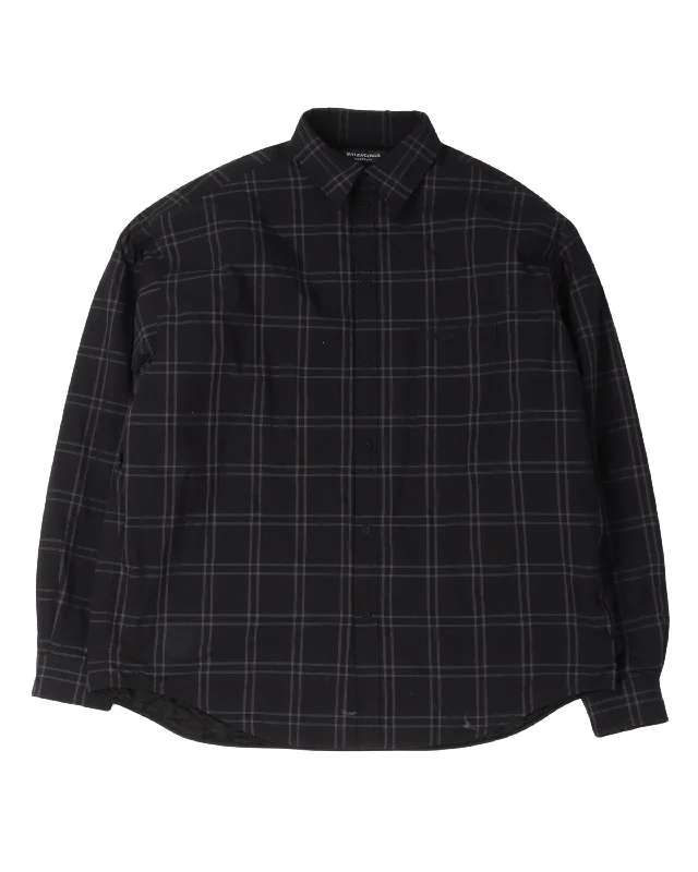 Padded Shirt Jacket Denim Fabric Leather Fabric Suede Fabric