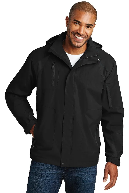 Port Authority All-Season II Jacket. J304 Knit Fabric Woven Fabric Fleece Fabric