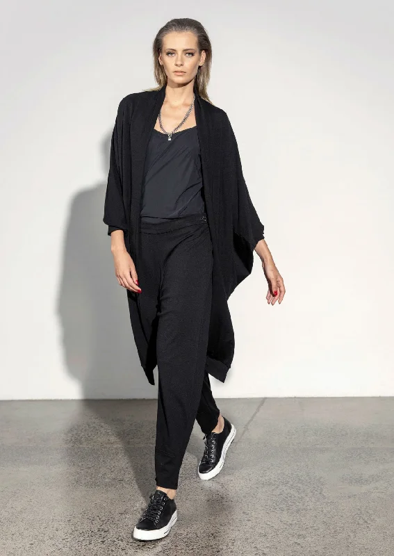 Pera Cardigan Cable Knit Ribbed Knit Lace Knit