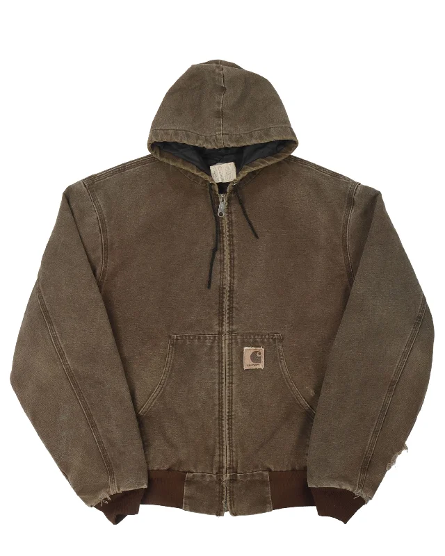 Carhartt Hooded Work Jacket Lace Jacket Ribbed Jacket Sequined Jacket