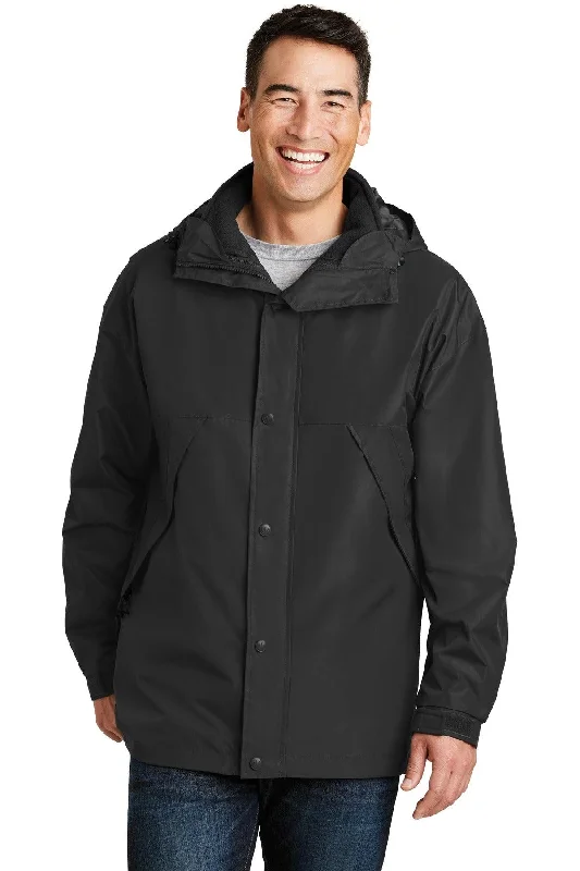 Port Authority 3-in-1 Jacket. J777 Cotton Fabric Linen Fabric Terry Fabric