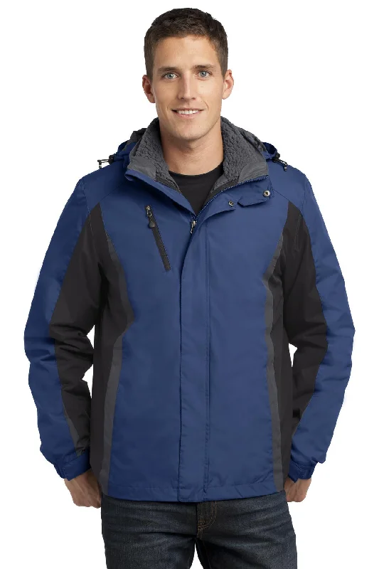 Port Authority Colorblock 3-in-1 Jacket. J321 Insulated Jacket Fitted Jacket Loose Jacket