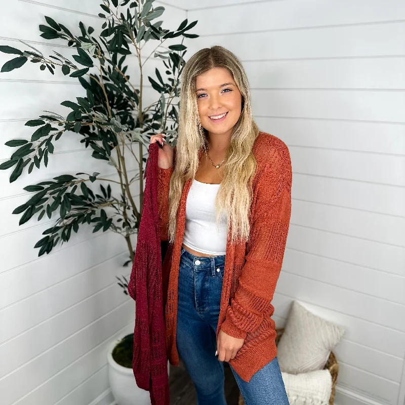 Shocking You All Knit Long Sleeve Avery Mae Cardigan - 2 colors! Real Fur Shearling Chenille