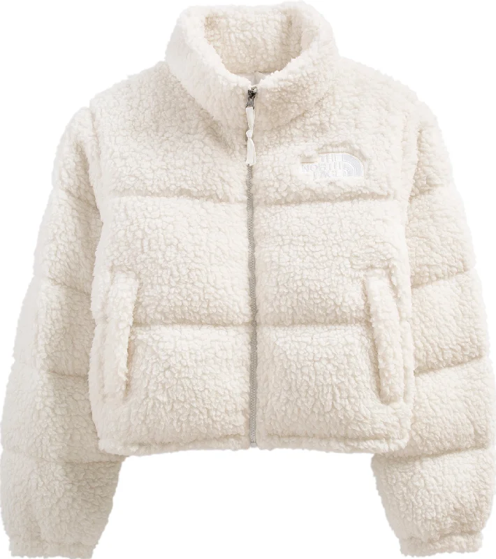 Sherpa Nuptse Jacket - Women’s|-|Manteau Sherpa Nuptse - Femme Zippered Jacket Buttoned Jacket Snapped Jacket