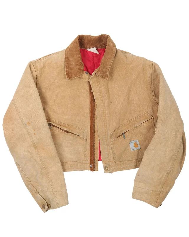 Carhartt Detroit Jacket A-Line Jacket Boat Neck Shawl Collar