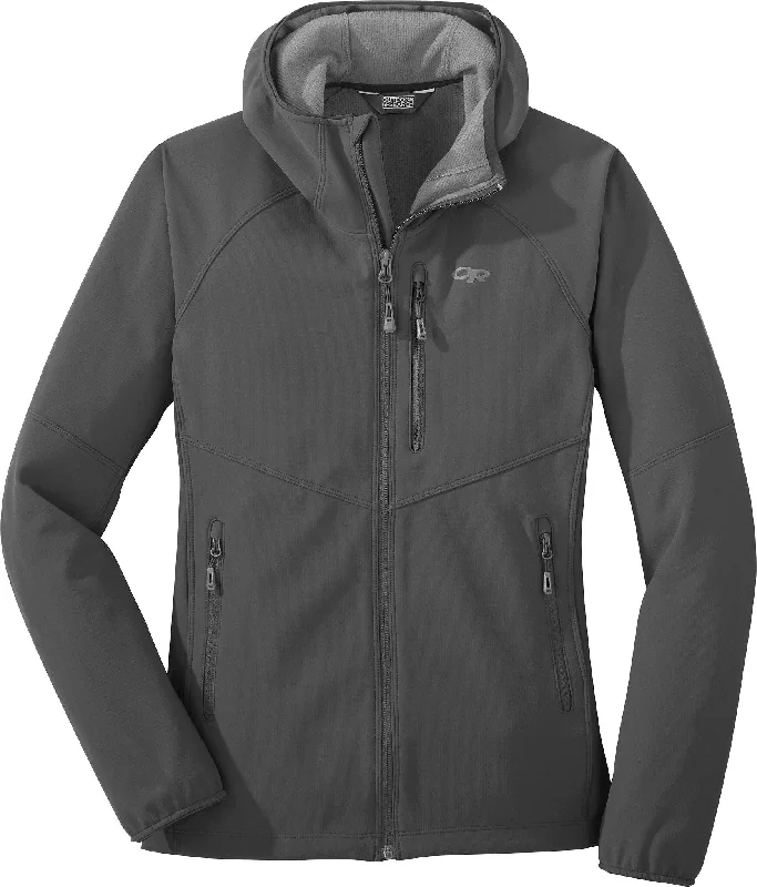 Ferrosi Grid Hooded Jacket - Women's|-|Manteau à capuchon Ferrosi - Femme Insulated Jacket Fitted Jacket Loose Jacket