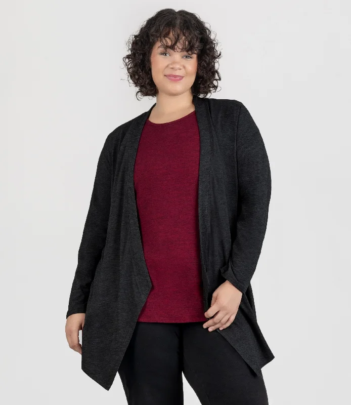 SoftSupreme Cardigan Iron Safe Non-Iron Wrinkle Free