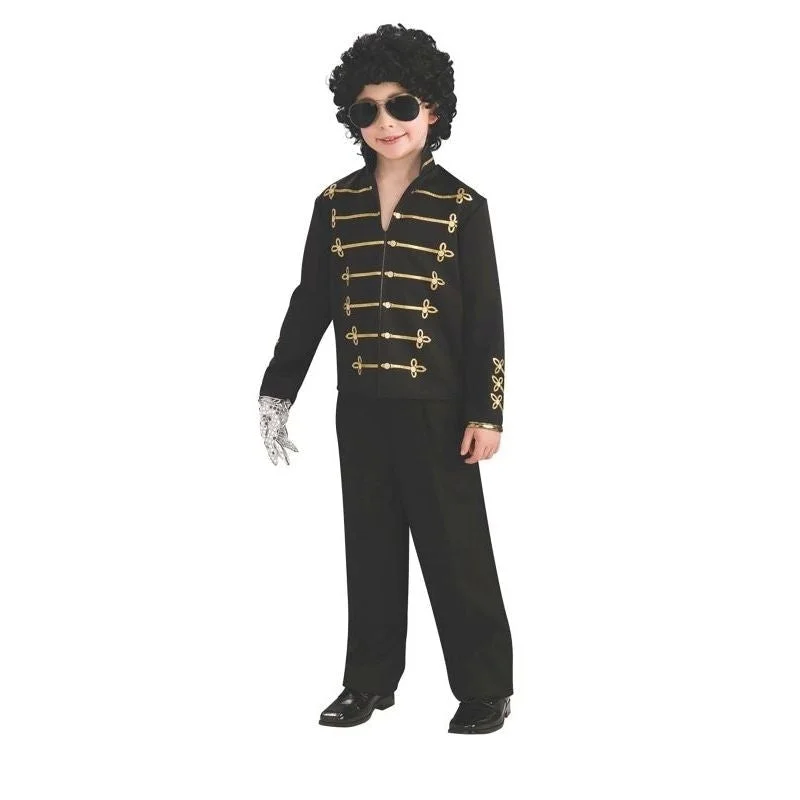 Michael Jackson Military Jacket Faux Fur Jacket Real Fur Jacket Shearling Jacket