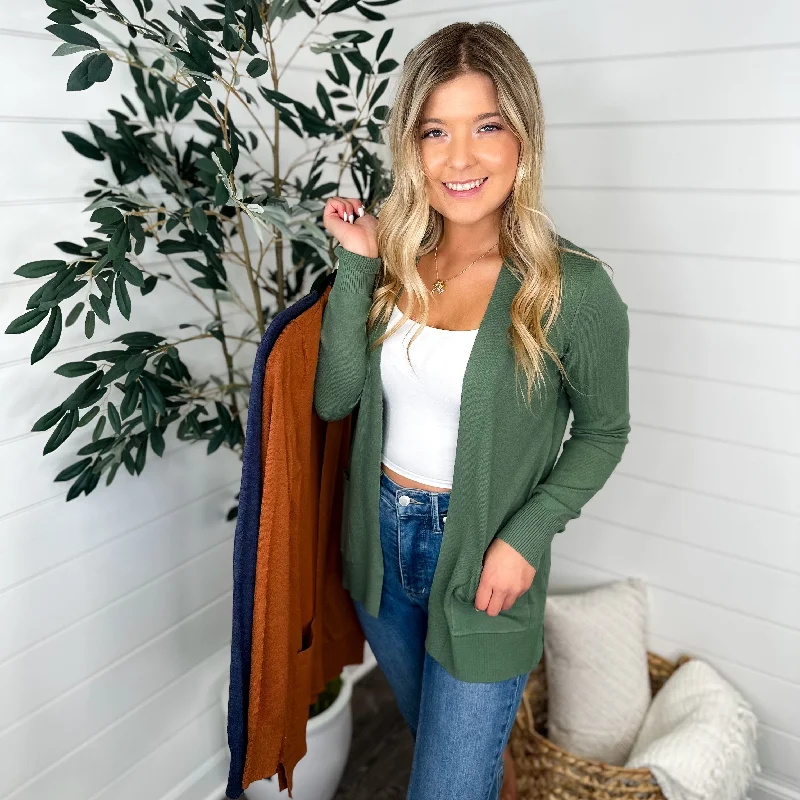 Something Has Changed Knit Long Sleeve Avery Mae Cardigan - 4 colors! Beaded Cardigan Sequined Faux Fur