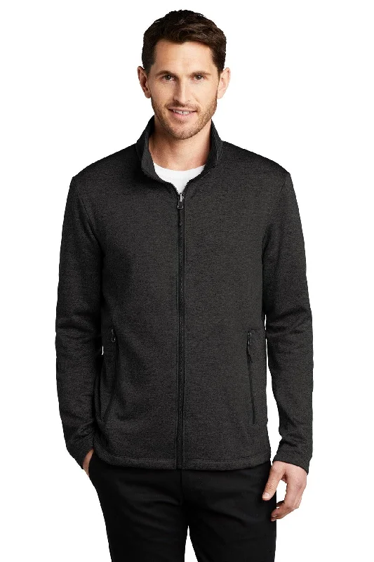 Port Authority  Collective Striated Fleece Jacket. F905 Fleece Jacket Down Jacket Parka
