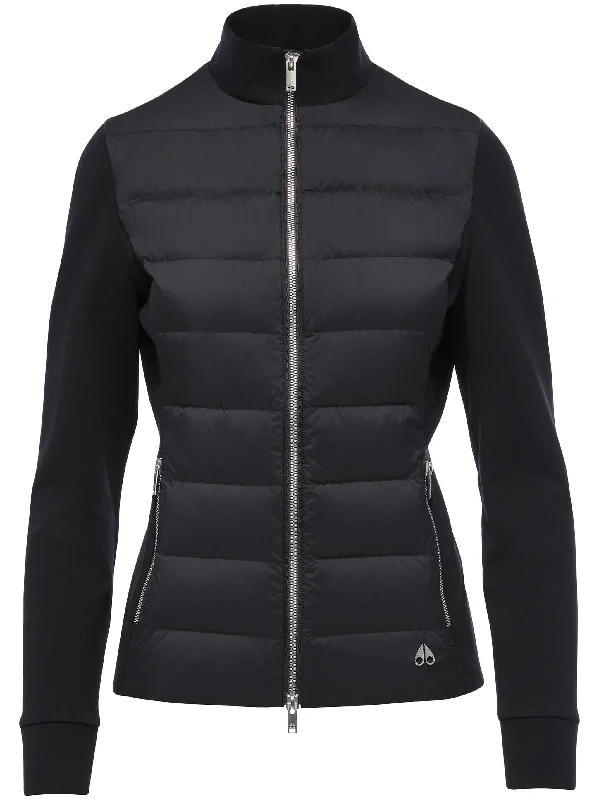 MOOSE KNUCKLES NAOMI HIGH-NECK PUFFER JACKET Quilted Jacket Puffer Jacket Insulated Jacket