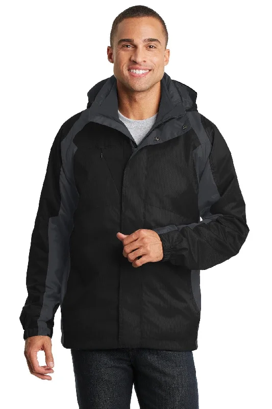 Port Authority Ranger 3-in-1 Jacket. J310 Welt Pockets Slit Pockets Flap Pockets