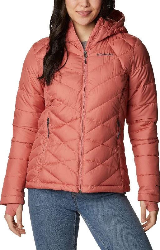 Heavenly Plus Size Hooded Jacket - Women's|-|Manteau à capuchon grande taille Heavenly - Femme Belted Jacket Elasticated Jacket Padded Jacket