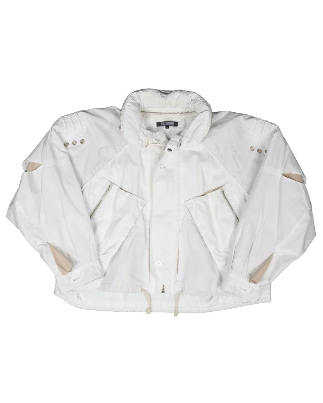 SS06 Parachute Jacket Front Pockets Side Pockets Patch Pockets