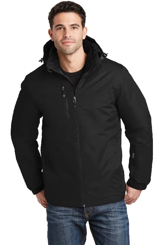 Port Authority Vortex Waterproof 3-in-1 Jacket. J332 Zippered Jacket Buttoned Jacket Snapped Jacket