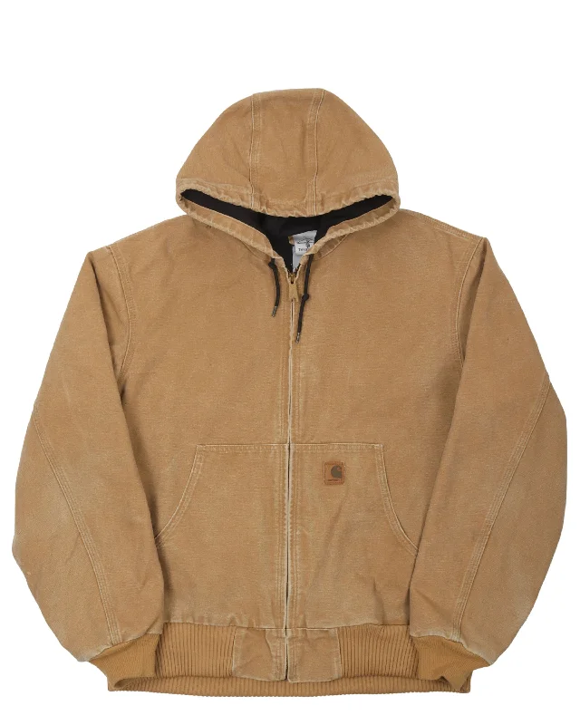 Carhartt Hooded Work Jacket Knit Jacket Woven Jacket Fleece Jacket