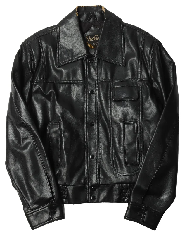 VanCort Faux Leather Jacket Chenille Fabric Brocade Fabric Lace Fabric