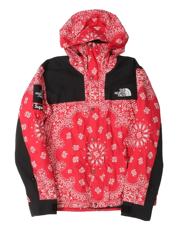 FW14 The North Face Bandana Mountain Jacket Chenille Jacket Brocade Jacket Lace Jacket