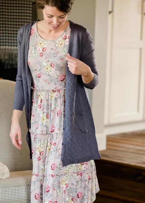 Cozy Knit Open Front Cardigan - FINAL SALE Machine Wash Dry Clean Hand Wash