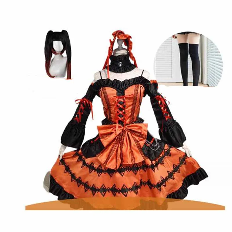 Dress+Socks+Wig