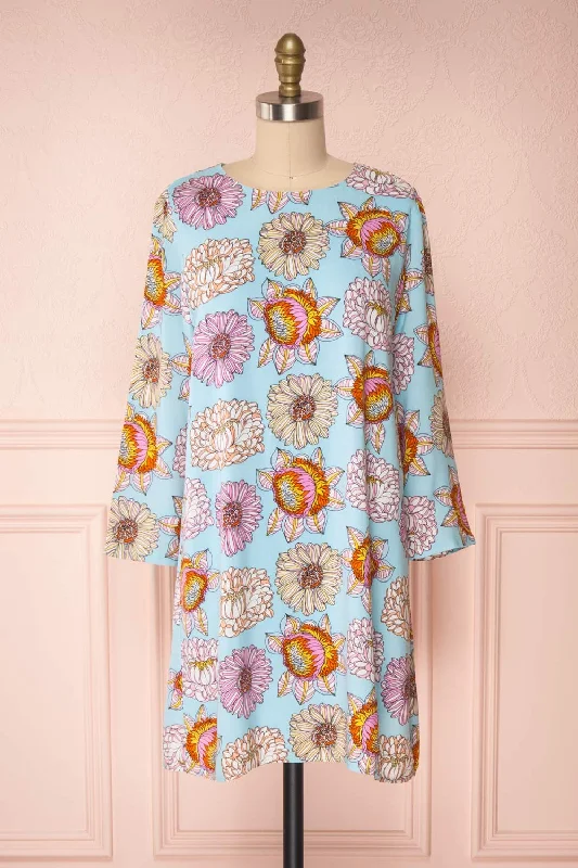 Ivette | Colourful Floral Dress