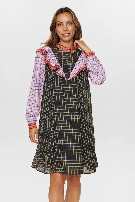Numph Iggi Dress in Caviar