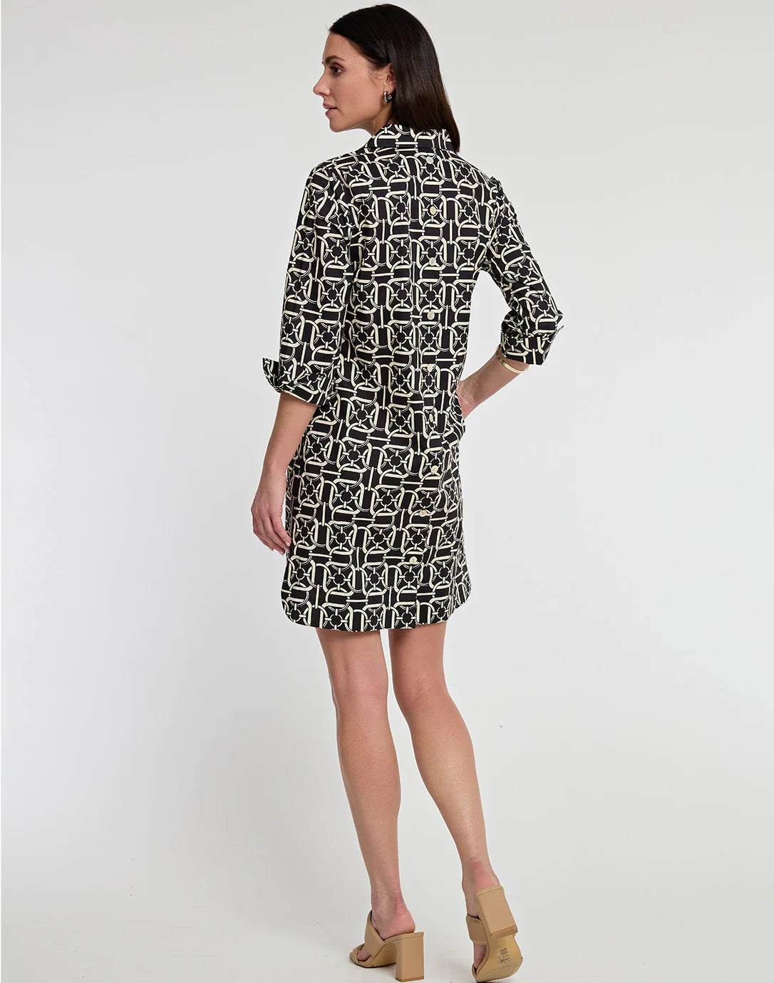 HINSON WU 3/4 SLEEVE AILEEN DRESS