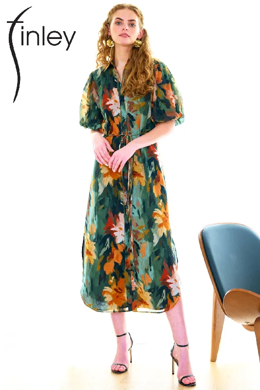 FINLEY MADELINE DRESS AUTUMN FLORAL