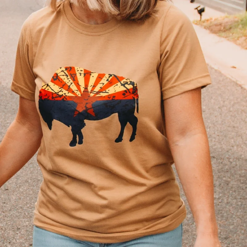 Arizona BuffaLove Unisex T-Shirt Elasticated Padded Insulated