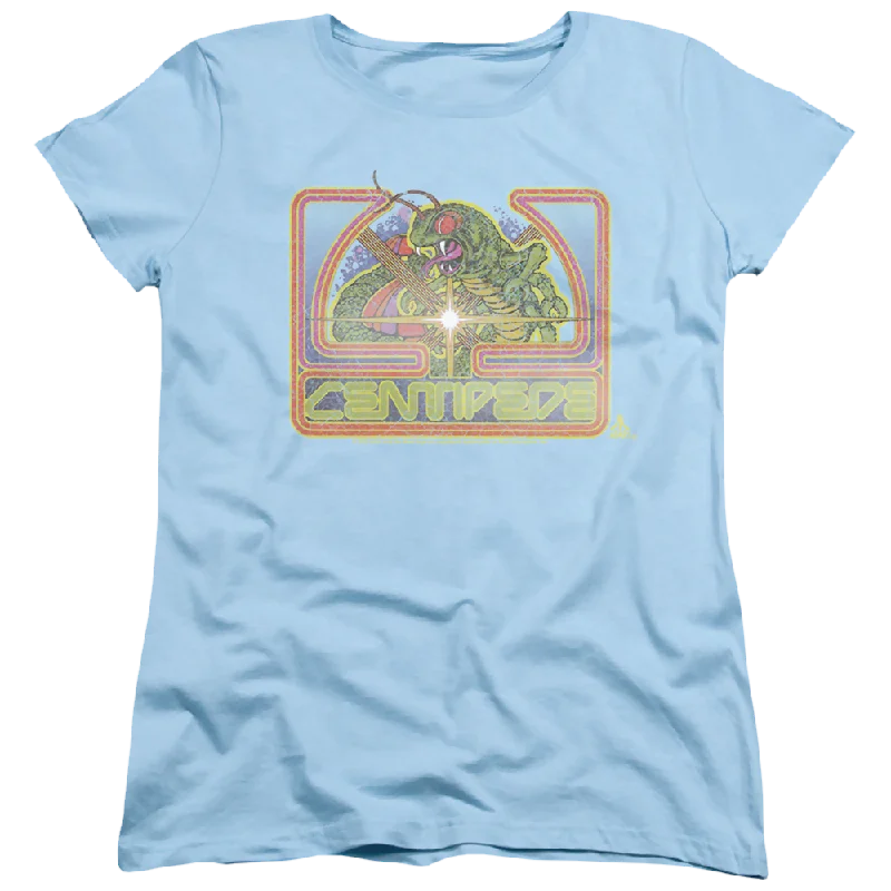 Atari Classic Centipede - Women's T-Shirt Wool Fabric Cashmere Fabric Tweed Fabric