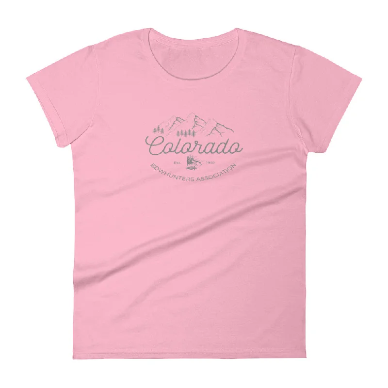Colorado Script Tee Iron Safe Non-Iron Wrinkle Free
