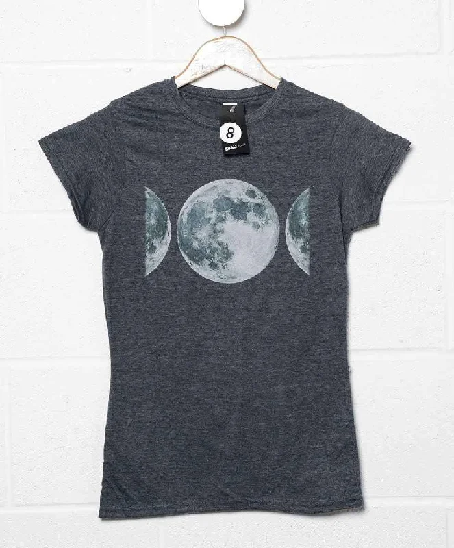 Full Moon Womens T-Shirt As Worn By Gwen Stefani Front Pockets Side Pockets Patch Pockets